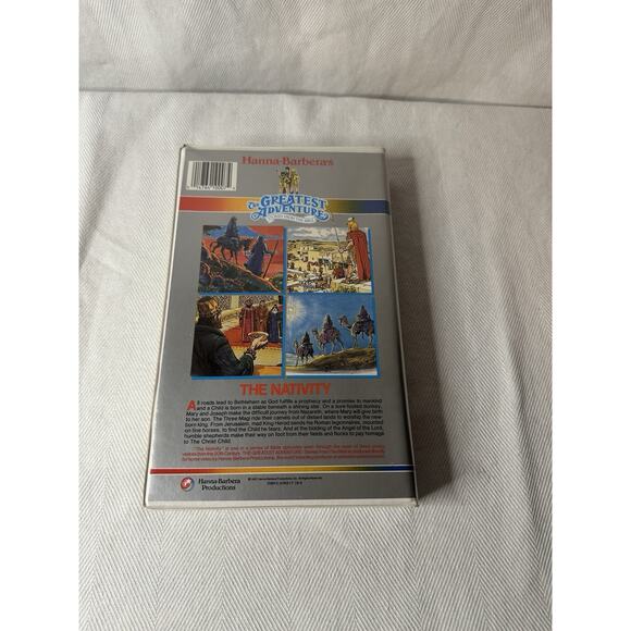 Hannah Barbera’s The Greatest Adventure The Nativity VHS - Picture 2 of 4